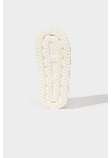 Defacto Erkek Düz Taban Çift Bantlı Eva Terlik D4645ax25hswt1 Beyaz