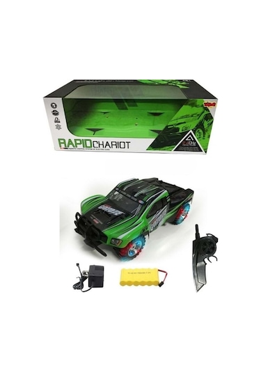 Toycraft Thunderdrive 1:10 Dev Boy Şarjlı Uzaktan Kumandalı Yarış Arabası - Yeşil