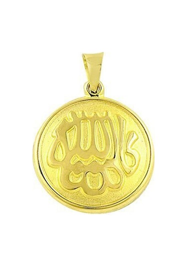 Maşallah Mavi Boncuklu 1.10 G 14 Ayar Altın