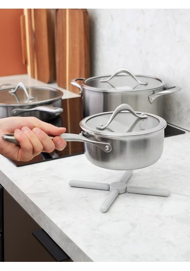 Smart Solutions Wheel Silikon Katlanabilir Sıcak Altlığı 214979749 Beyaz