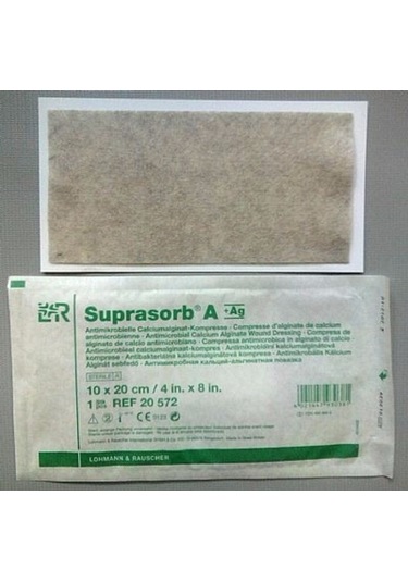 LR Suprasorb 20572 A+Ag Antimikrobiyal Kalsiyum Aljinat Yara Örtüsü