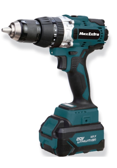 Max Extra MXP9012 Akülü Darbeli Matkap Vidalama 20 Volt 4 Amper