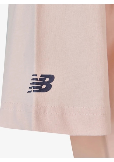 New Balance New Balence Wnt1639-soı Lifestyle Kadın T-shirt Pembe