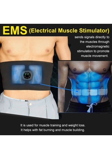 Leezsing Akıllı Unisex Usb Şarj Edilebilir Ems Fitness Eğitmeni Kemer Led Ekran Elektrikli Kas Stimülatörü Karın Kası Etiketi Ev Kas Eğitim Cihazı-83 Çok Renkli Leezsing Akıllı Unisex Usb Şarj Edilebilir Ems Fitness Eğitmeni Kemer Led Ekran Elektrikli Kas Stimülatörü Karın Kası Etiketi Ev Kas Eğitim Cihazı-83 Çok Renkli