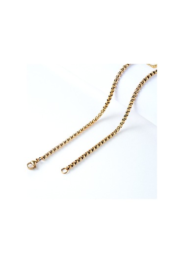 Yystore Çelik Kolye Titanyum Çelik 2.0mmx50cm U Şekil Moda Aksesuarları Jınz-0891