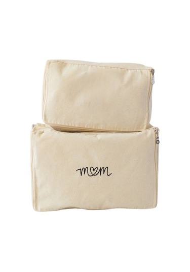 Mama Yoyo 2'li Valiz İçi Organizer Hurç Mom Baby Stuff Çok Renkli