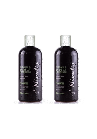 Nivalis Paraben İçermez Isırgan & Sarımsak Şampuanı 2 x 400 ML
