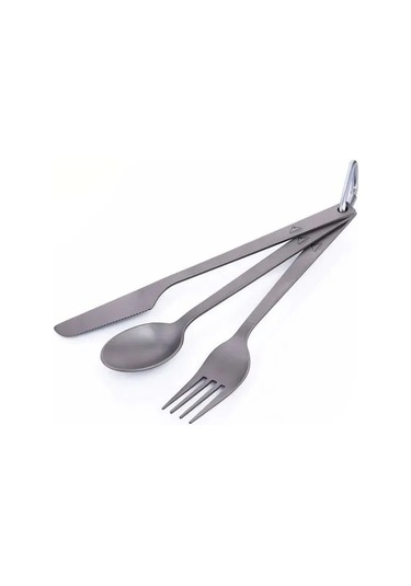 Konesam Widesea Titan Kamp Mutfak Takımı: Çok Amaçlı Çırak-çatal-k Bıçak, Katlanabilir, Hafif, Çarpıtkor, Pratik Çok Renkli