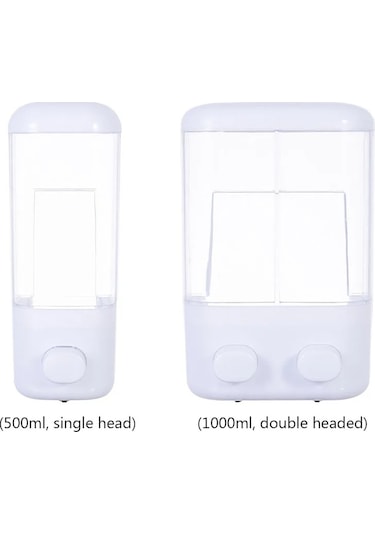 Ev Mutfak Banyo İçin 1000ml-dayanıklı Duvara Monte Abs Sıvı Sabunluk Pompası