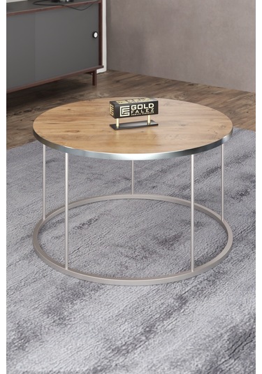 Orta Sehpa Terra Lüx Gümüş Ceviz