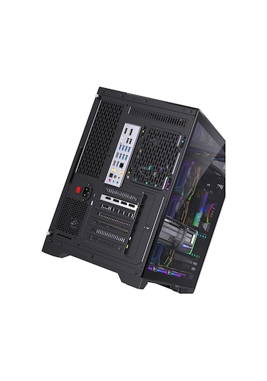 Snt Subzero Plus 7 X Argb Fan Uzaktan Kumanda Midi Tower Atx Siyah Oyuncu Kasası