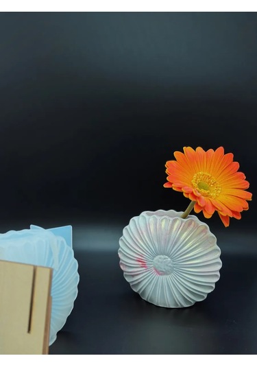 Galinacandles Silikon Form Midye Alçı Kalıbı Vazo 391573620