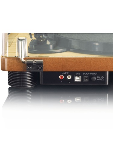 Lenco Ls-50 Ahşap Dahili Hoparlörlü Pikap