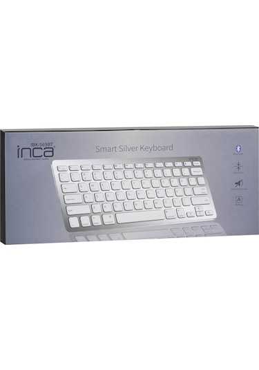 Inca IBK-569BT Smart Bluetooth Mini Klavye (Distribütör Garantili)