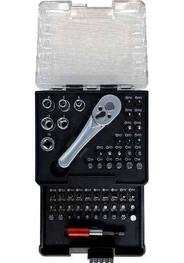 Nttools Bits Uç Ve Lokma Seti 1/4" 58 Parça