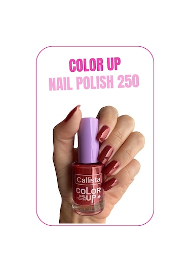 Callista Color Up Nail Polish Oje 250 Great Idea - Kırmızı