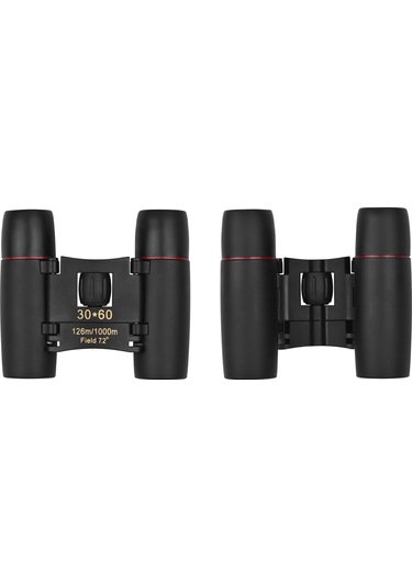 Suofeng 8x Büyüme Bak4 Prisma Mini İkili Gözlük - Dış Etkinlikler İçin Parlak Görüntü, Taşıma Çantası Ve Askı İle Siyah