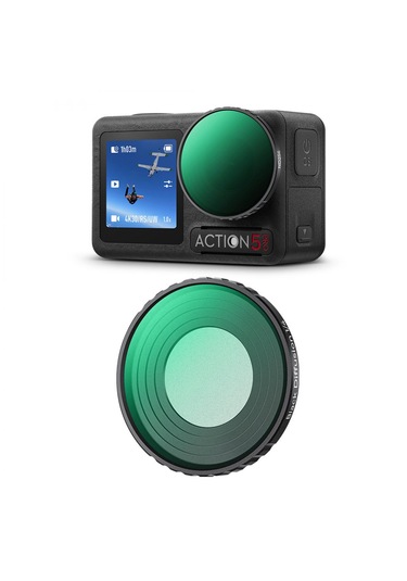 K&f Concept Black Diffusion 1/4 Filter Djı Osmo Action 4/5 Pro