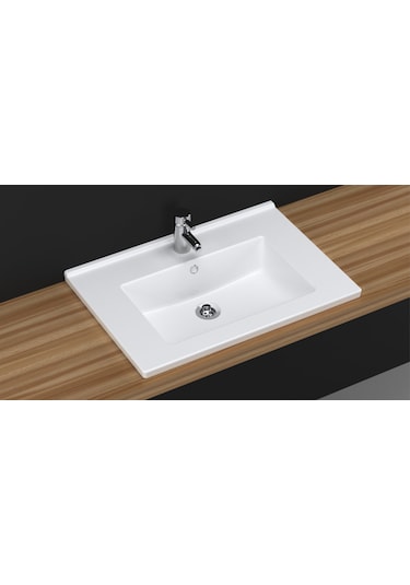 Turavit Safir 65 CM Etajerli Lavabo