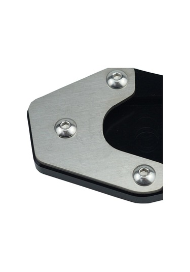 Suntek Moto Guzzı Için Yan Destek Çubuğu Stand Uzatma Plakası Siyah