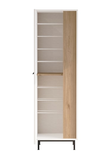 Robin Home Rio Ayakkabılık Metal Ayaklı 9 Raflı Sepet-beyaz Beyaz