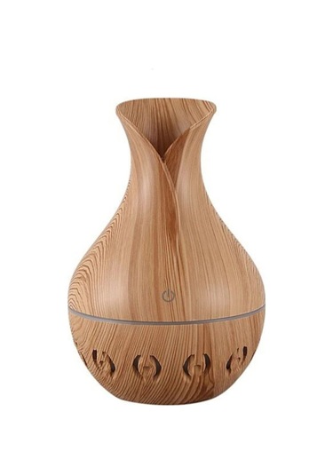 Yk Design Ultrasonic Humidifier Led Işıklı Ahşap Hava Nemlendirici