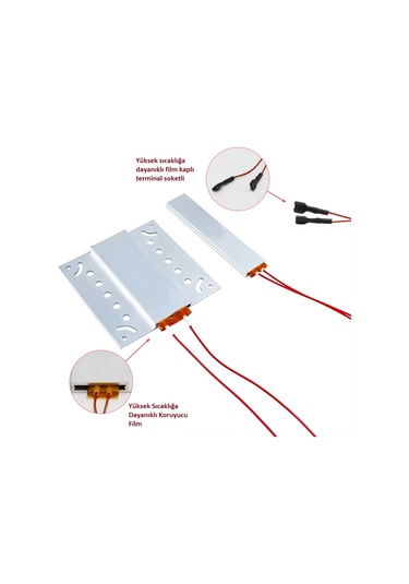 220v 80w Ptc Plate Isıtıcı