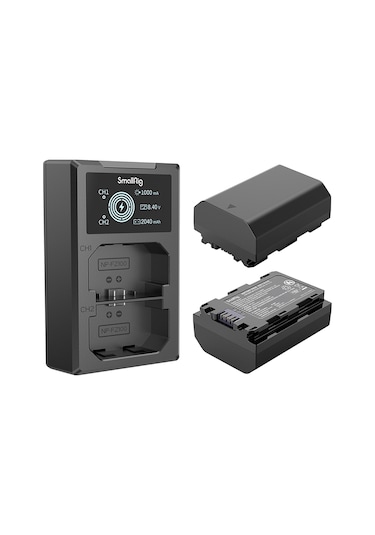 SmallRig 3824 Sony NP-FZ100 Batarya + Şarj Kiti