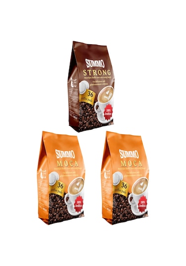Summo 1 Adet Strong ve 2 Adet Moca 108’li Avantaj Paketi (36X3)