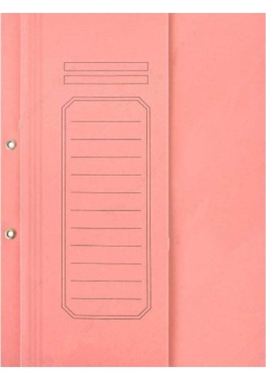 Yarım Kapak Lüx Pembe Dosya - 5 Adet Pembe