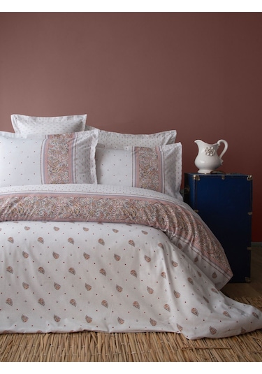 Senses Alessi Nevresim Takımı Terakota Çift Kişilik Terracotta