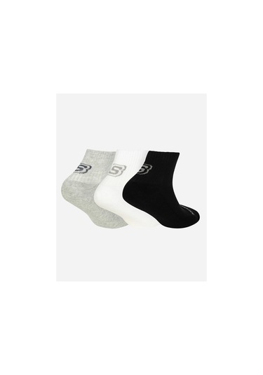 Skechers U Mid Cut Sock Unisex Çok Renkli Çorap S192136-900