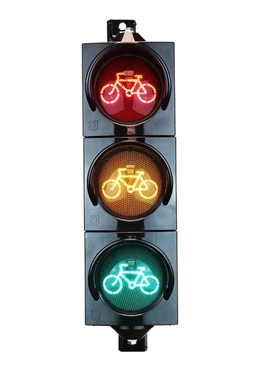 100 Mm Power Led'li Sinyal Verici Bisiklet Figürlü-3289 - 220 Vac