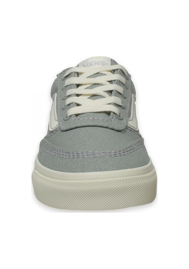 Vans Vn000d7u Brooklyn Ls Sneakers Gri Unisex Spor Ayakkabı Yeşil Çok Renkli