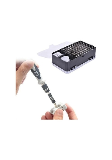 115 İn 1 Hassas Tornavida Onarım Alet Manyetik Sürücü Kitli Elektronik Hassas Tornavida Seti