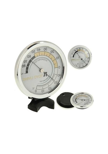 Ganzhoushop Ve Th123 Termometresi Sones Mekan İç Higrometresi Gümüş Renkli Yc - Dijital Nem Ölçer