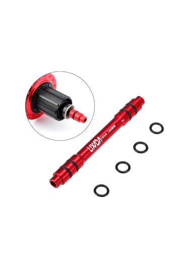 Lixada 12mm Ila 9mm Qr Adaptörü Mtb Bisiklet Üzerinden Aly2452045 Siyah Siyah