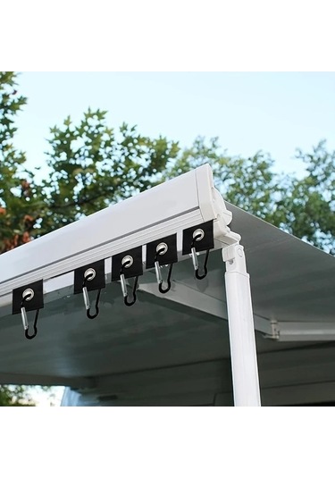 Trendooze Cloud011 8 Adet S Kancalı Caravan Branda Kancası 5-8mm Askılı İç Dış Dekor