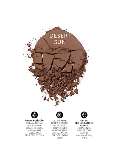 Ultra Colour Pudra Bronzlaştırıcı Desert Sun 00