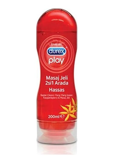 Durex Play Massage Kayganlaştırıcı Masaj Jeli Hassas 200 ML