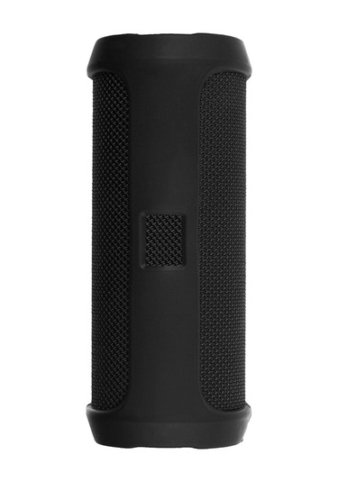 Geeroyoo Jbl Flip 4 Hoparlörü İçin Siyah Silikon Korumalı Kılıf - Darbe Ve Çizikten Koruma, Taşınabilir Dışortam Kullanıma Uygun