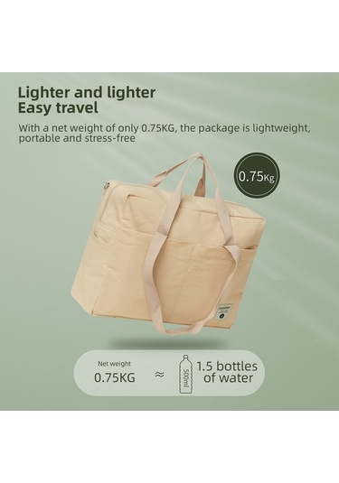 Novahub Moveevo Insular Ma1011 Bebek Çantası, 12 Cep, Yumuşak, Hafif Ve Taşınabilir Haki