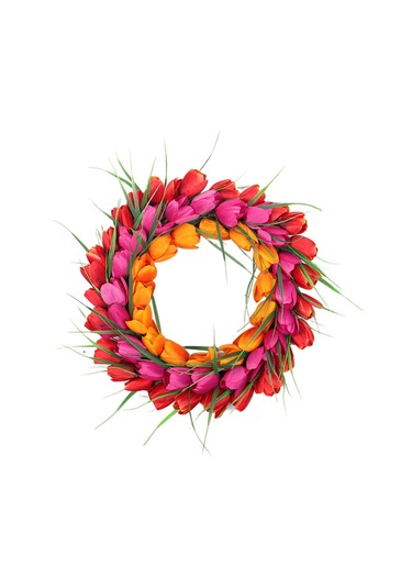 Suntek Çelenk Dal Garland Düğün Kapı Dekor Turuncu