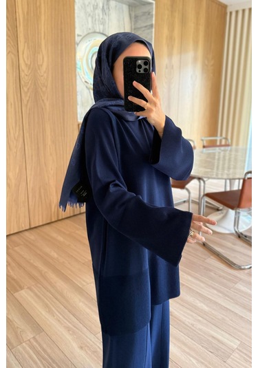 Kahijab Liora Premium Rayon Takım - Lacivert Lacivert
