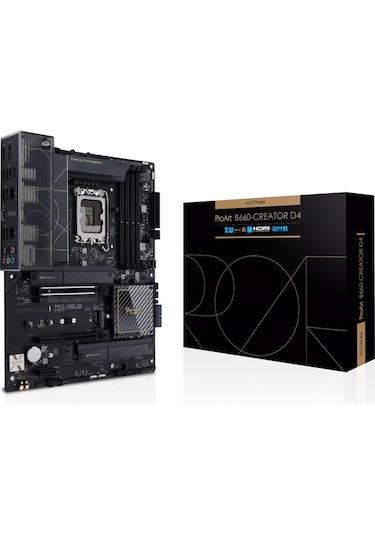 Asus ProArt B660-Creator D4 5333 MHz (OC) DDR4 Soket 1700 ATX Anakart