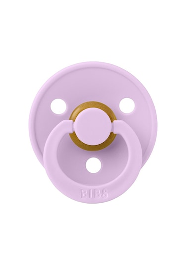 Bibs Colour Kauçuk Emzik Violet Sky 6-18 Ay Krem