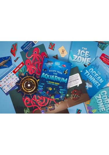 Professor Puzzle - Dedektif Aile Oyunu - Escape From The Aquarium