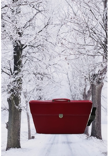 Resim Çantası Kırmızı Deri 35 50cm Körüklü Tcetvel Bölümlü