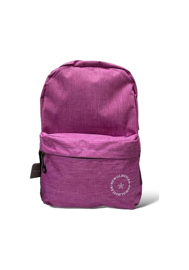 Su Geçirmez Kumaş Ortaokul Lise Unisex Okul Sırt Ve Seyahat Çantası - Pembe