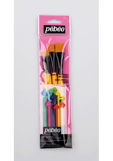Pebeo Fırça Seti 4 Lü Set- No:10